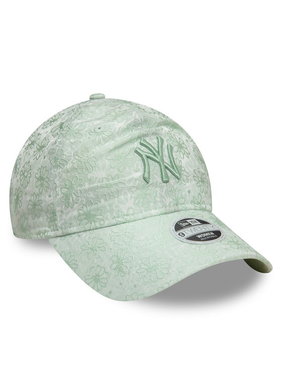New Era New Era Kapa s šiltom New York Yankees Floral 9Twenty 60595377 Zelena