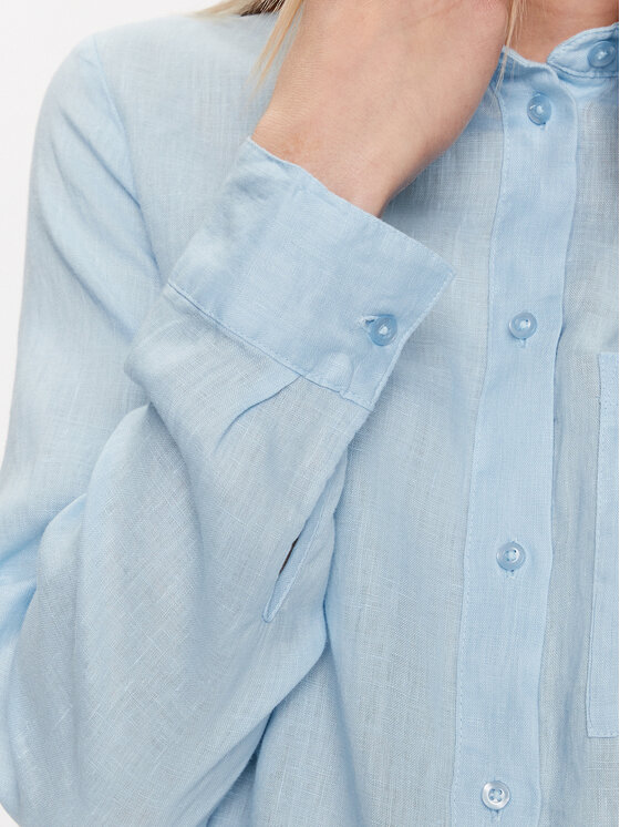 s.Oliver s.Oliver Srajca 2129198 Modra Regular Fit