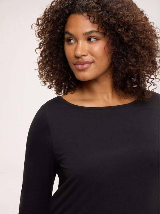 Fiorella Rubino Fiorella Rubino T-Shirt G0CRL009262N033 Czarny Regular Fit