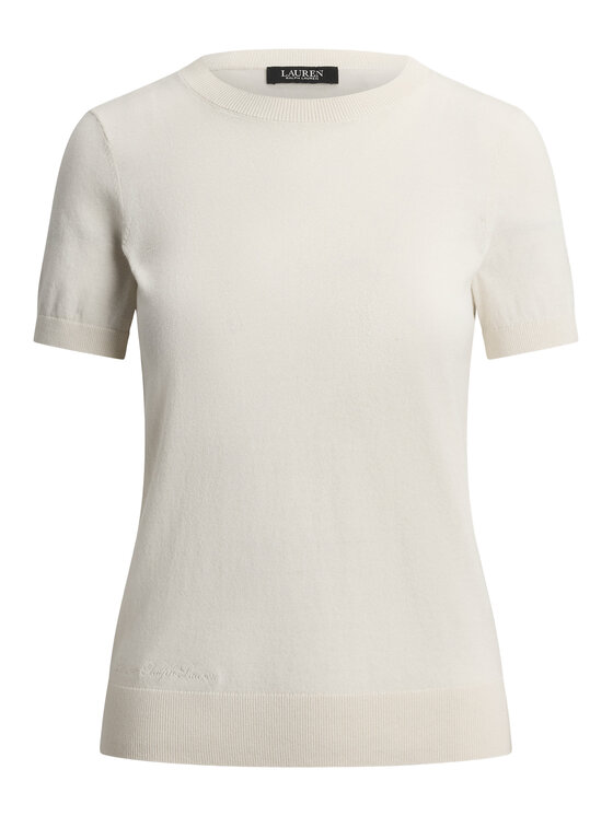 LAUREN RALPH LAUREN LAUREN RALPH LAUREN T-särk 200P14055500 Kreemjas Regular Fit