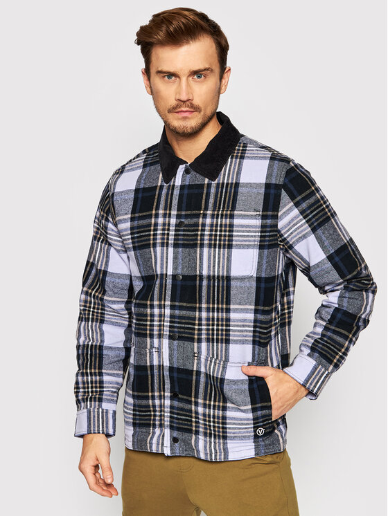 Vans Vans Demisezoninė striukė ANDERSON PAAK Plaid Reversible VN0A5FFT Violetinė Regular Fit