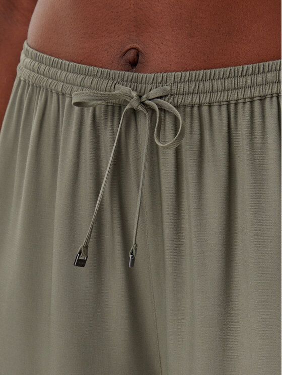 Calvin Klein Swimwear Calvin Klein Swimwear Pantaloni din material KW0KW02823 Verde Relaxed Fit