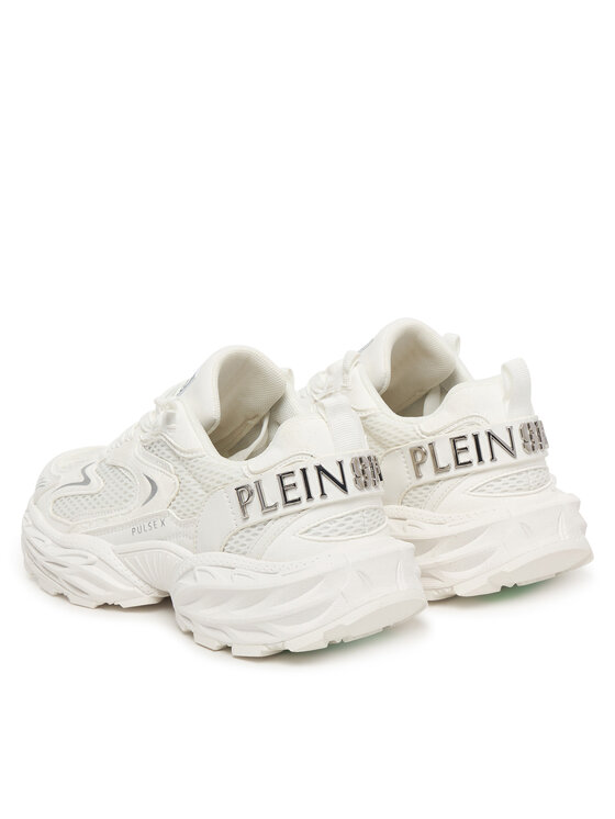 Plein Sport Plein Sport Sneakersy SAFS USC0931 STE003N Biały