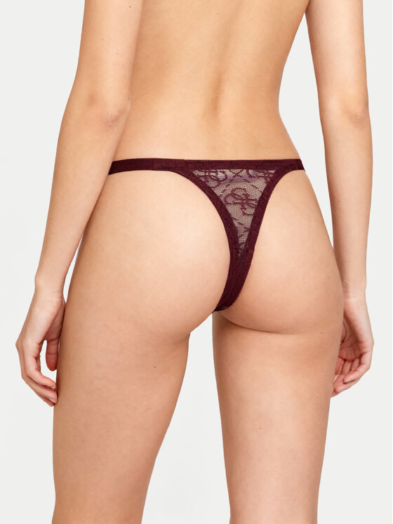 Guess Guess Chilot tanga O5RE10 KCLB0 Vișiniu