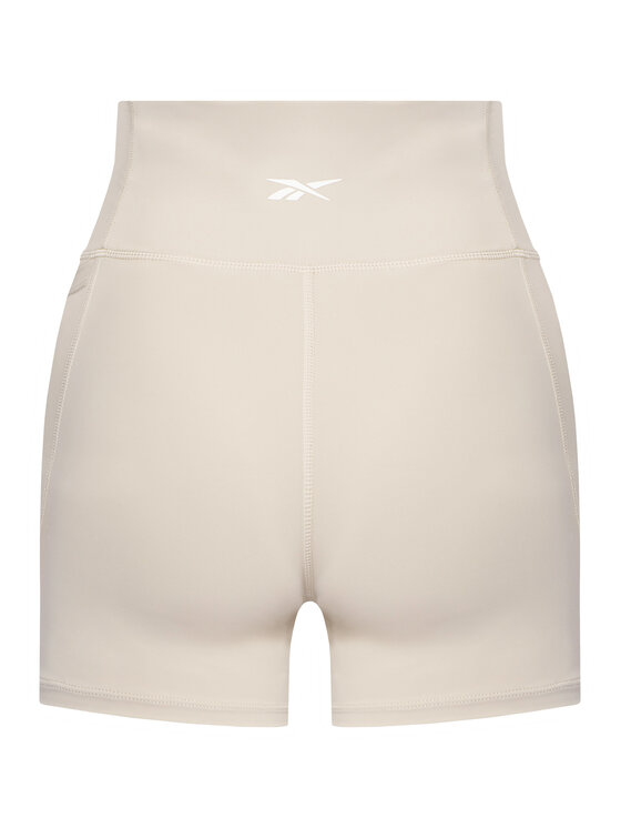 Reebok Reebok Biker shorts Reebok X Ewa Chodakowska RK25314CCW Beige Slim Fit