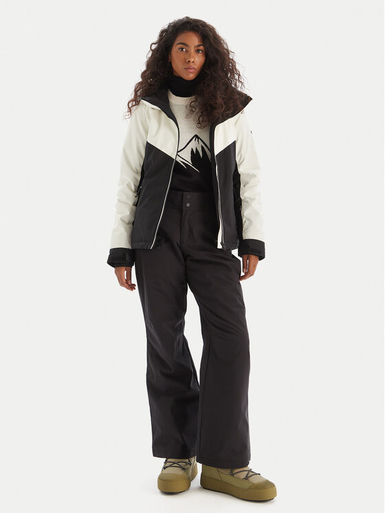 Roxy Roxy Spodnie narciarskie Snowy Crest PT ERJTP03301 Czarny Regular Fit