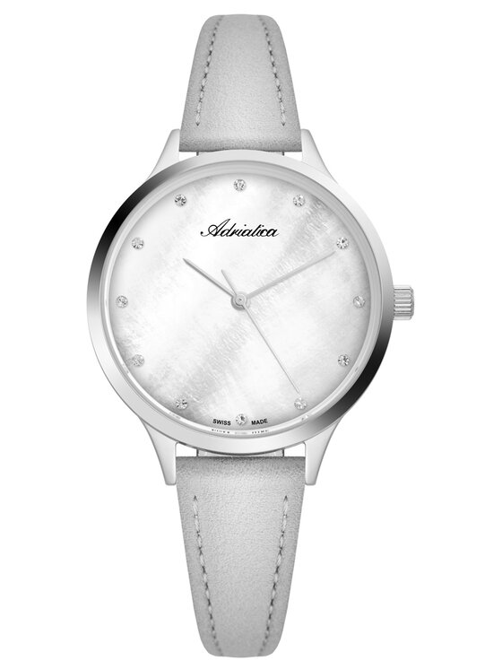 Adriatica Adriatica Hodinky A3572.5G4FQ Šedá