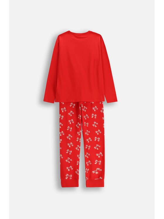 Coccodrillo Coccodrillo Pyžamo ZC5448106MER-009 Červená Regular Fit