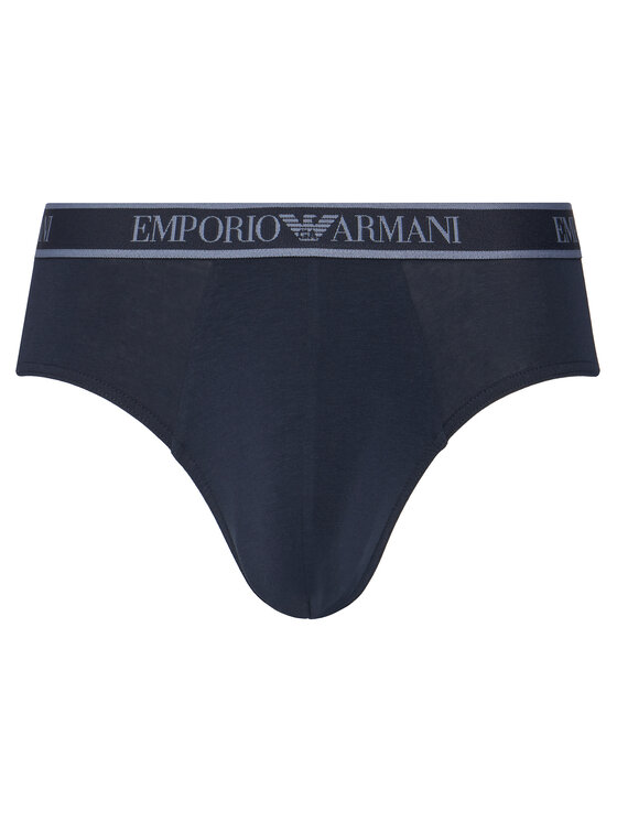 Emporio Armani Underwear Emporio Armani Underwear Set od 3 para muških slip gaća EM000369 AF10779 MB089 Tamnoplava