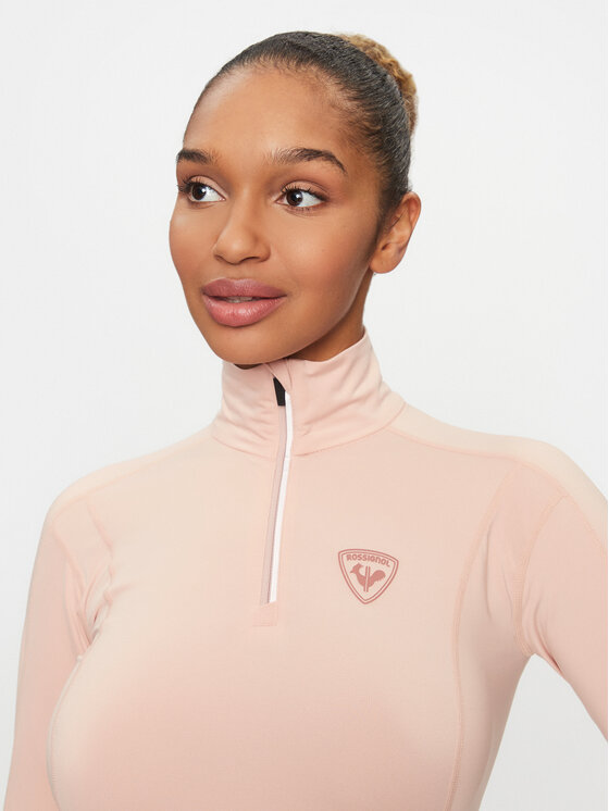 Rossignol Rossignol Technikai pulóver Classique RLMWL08 Rózsaszín Slim Fit