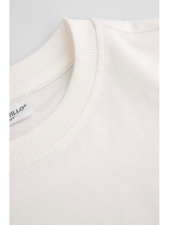 Coccodrillo Coccodrillo T-Shirt WC5143101VBB-003 Écru Regular Fit