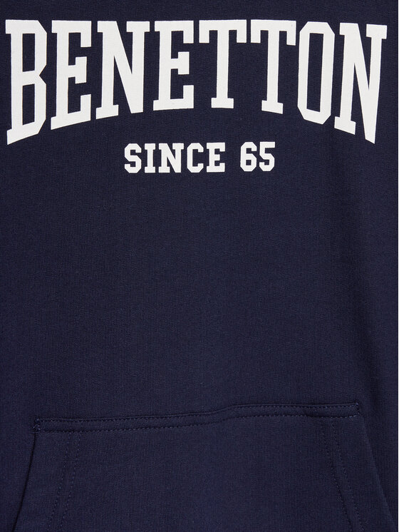 United Colors Of Benetton United Colors Of Benetton Pulóver 3BC1C203H Sötétkék Regular Fit