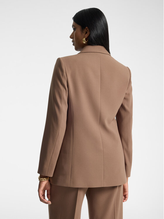Elena Mirò Elena Mirò Cappotto invernale Q010P000097N0E2 Crema Regular Fit
