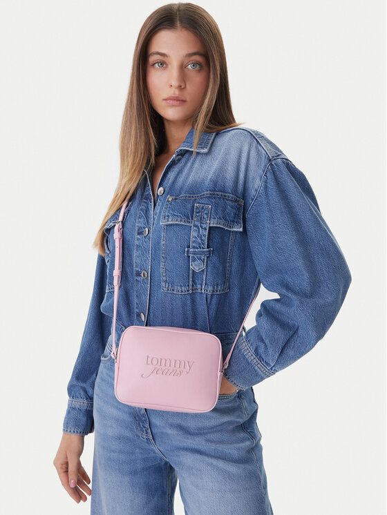 Tommy Jeans Tommy Jeans Rankinė Tjw Must Camera Bag AW0AW18451 Rožinė