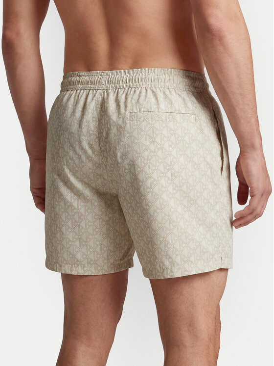 Calvin Klein Swimwear Calvin Klein Swimwear Pantaloncini da bagno LV00N61027 Écru