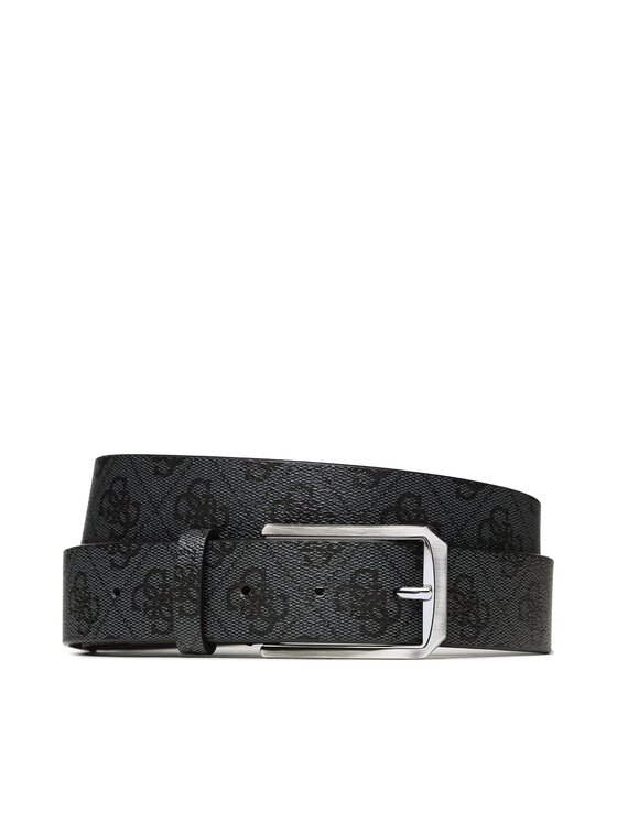 Guess Moški Pas Vezzola Belts BM7719 VIN35 Črna