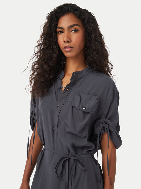 G-Star Raw G-Star Raw Kleid für den Alltag D29019-D724 Dunkelgrau Regular Fit