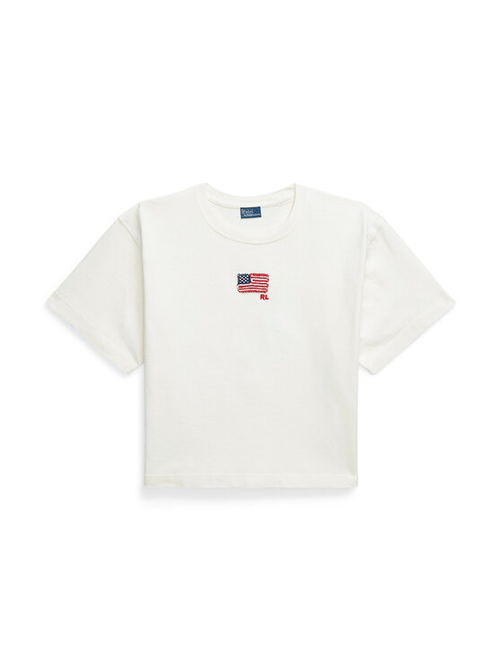 Polo Ralph Lauren Polo Ralph Lauren T-shirt 211973129001 Bijela Relaxed Fit