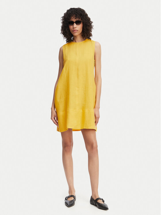 Marella Marella Φόρεμα καλοκαιρινό Curzia 2413221074 Κίτρινο Regular Fit