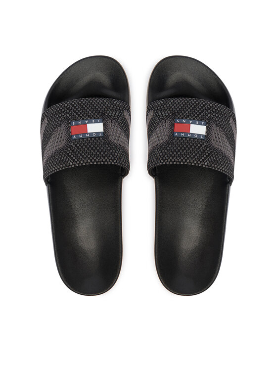 Tommy Jeans Tommy Jeans Klapki EM0EM01697 Czarny