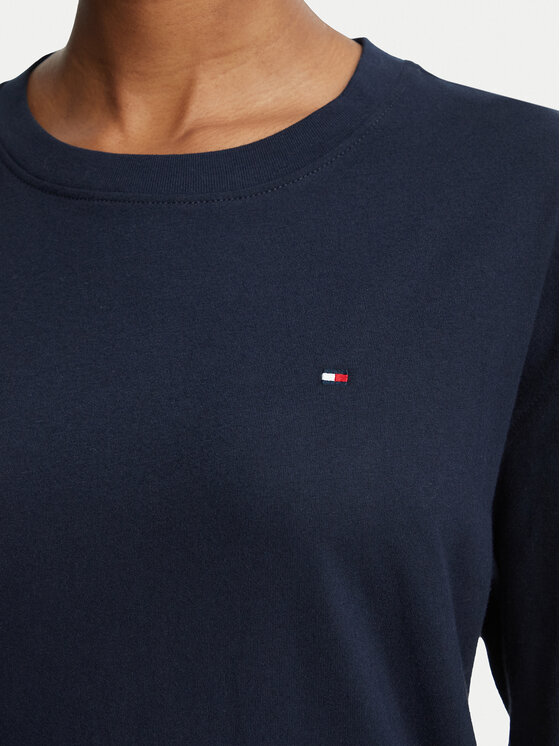 Tommy Hilfiger Tommy Hilfiger Μπλουζάκι UW0UW06593 Σκούρο μπλε Relaxed Fit