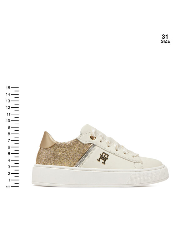 Tommy Hilfiger Tommy Hilfiger Tossud Low Cut Lace-Up Sneaker T4A9-33935-1281 M Valge