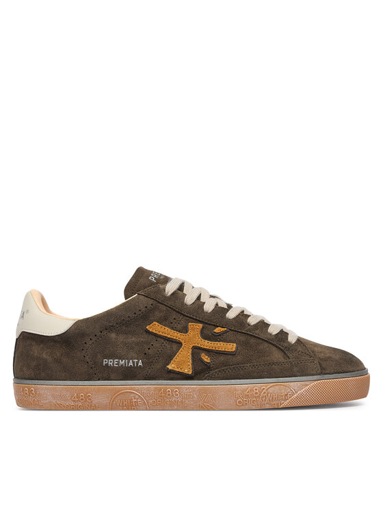 Premiata Premiata Sneakersy Steven Var 7627 Tmavě zelená