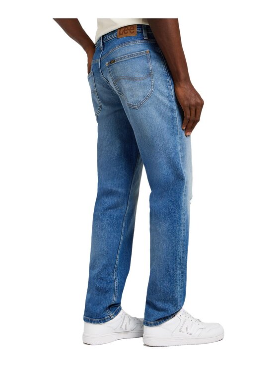 Lee Lee Jeansy 112349203 Niebieski Relaxed Fit