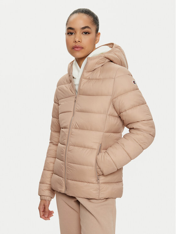 Champion Champion Зимно яке 117568 Бежов Custom Fit