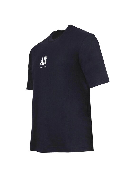 Armani Exchange Armani Exchange T-Shirt 28480 Niebieski Comfort Fit