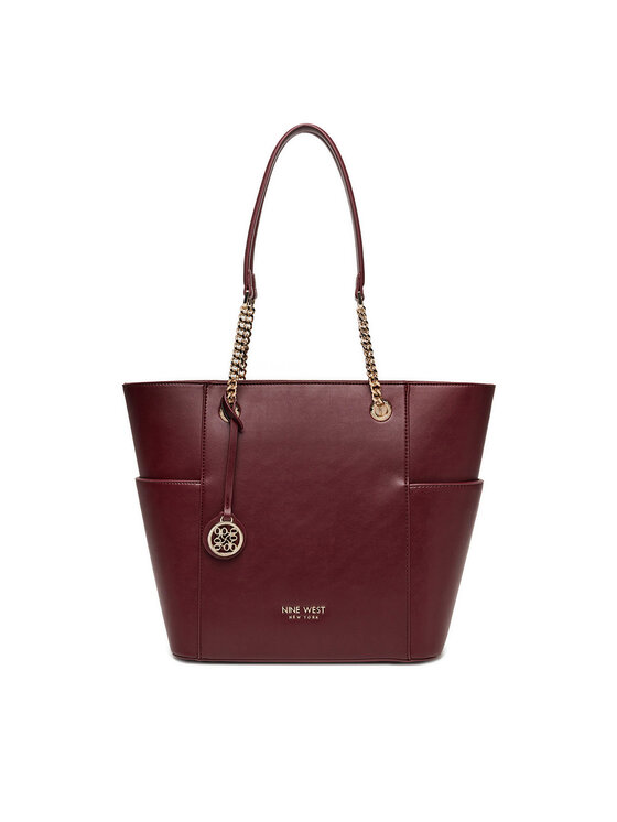 Nine West Nine West Ročna torba CEO-NEBRASKA-LDA8208 Bordo rdeča
