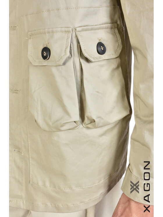 Xagon Xagon Giacca di transizione P2302 2P | Etiop Beige Regular Fit