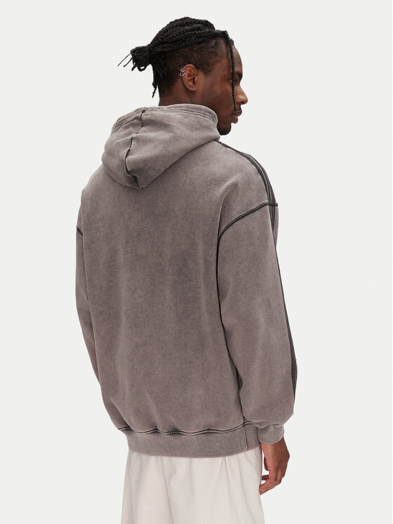 adidas adidas Bluza Premium Essentials Retro JD0245 Szary Loose Fit