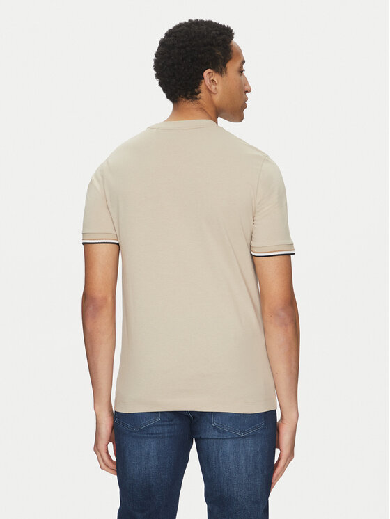 BOSS BOSS T-krekls Thompson 04 50501097 Bēšs Regular Fit