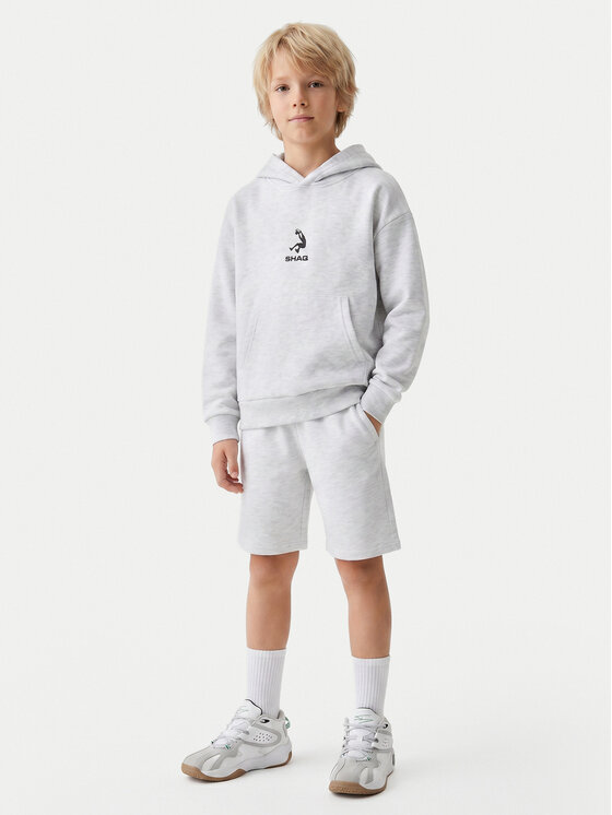 SHAQ SHAQ Світшот W126-SQBSS-1004-40M Сірий Regular Fit