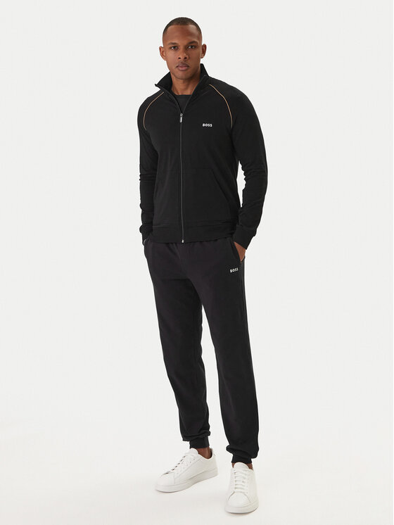 BOSS BOSS Mikina Mix&Match 50515307 Černá Regular Fit