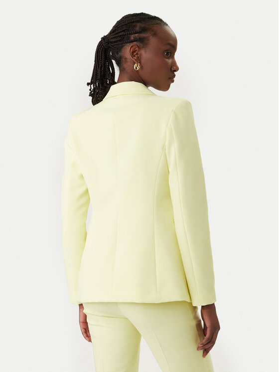 Rinascimento Rinascimento Pintsak CFC0128640003 Kollane Regular Fit