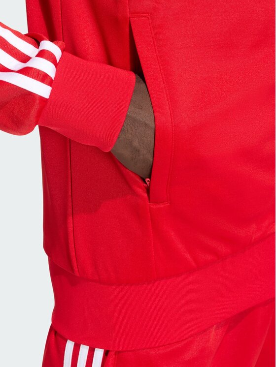 adidas adidas Bluza SST Czerwony Slim Fit