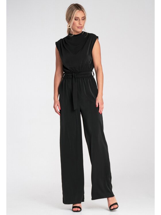 FIGL FIGL Kombinezon M1196 Czarny Regular Fit