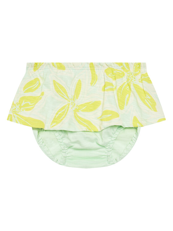 United Colors Of Benetton United Colors Of Benetton Set majica i hlače 3O7SAK015 Zelena Regular Fit