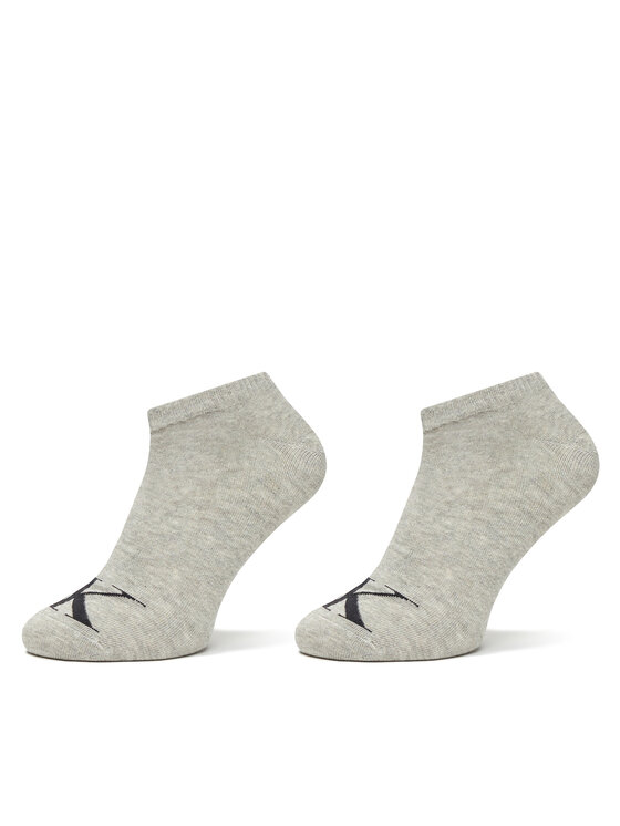 Calvin Klein Jeans Calvin Klein Jeans 2 sieviešu zemo zeķu pāru komplekts 701228815 Pelēks