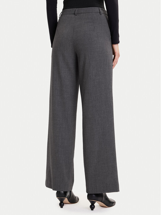 Vero Moda Vero Moda Pantaloni din material Texas 10334103 Gri Straight Fit