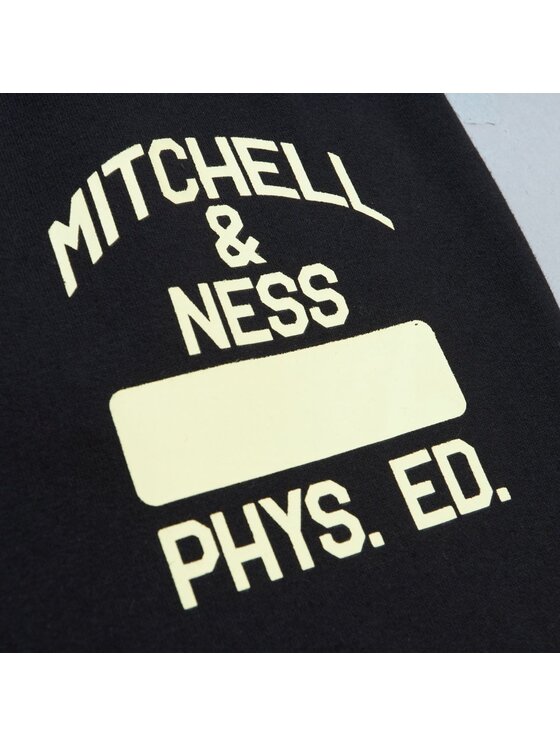 Mitchell & Ness Mitchell & Ness Spodnie dresowe BRANDED FASHION GRAPHIC SWEATPANTS Czarny Regular Fit