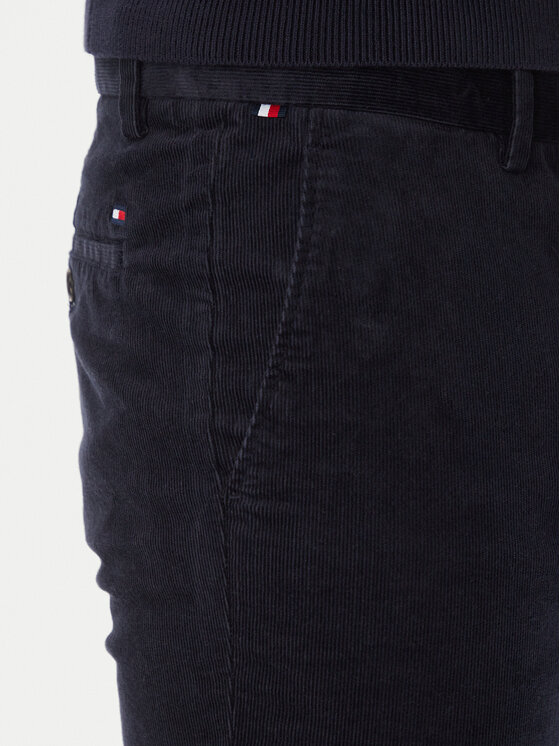 Tommy Hilfiger Tommy Hilfiger Чино панталони MW0MW44822 Тъмносин Regular Fit