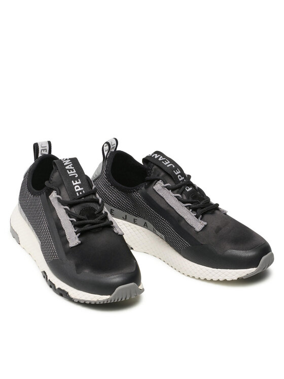 Pepe Jeans Pepe Jeans Sneakersy Koko Shock PLS31338 Czarny