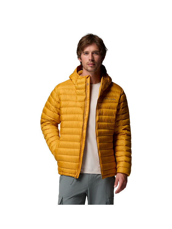 Columbia Columbia Kurtka puchowa 213421 Żółty Regular Fit