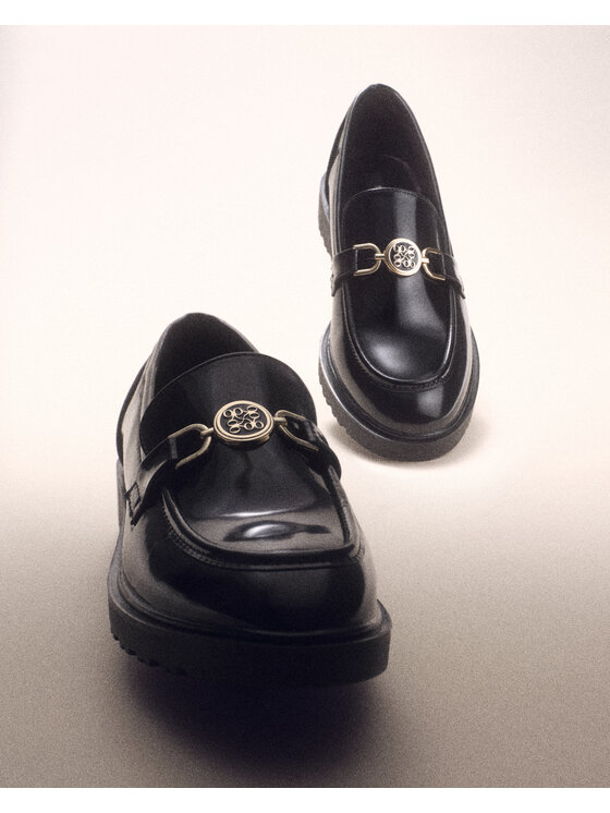 Nine West Nine West Μοκασίνια WFA3043-1A Μαύρο