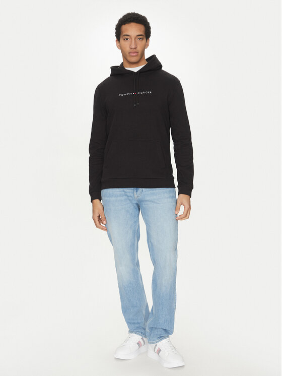 Tommy Hilfiger Tommy Hilfiger Bluza UM0UM03506 Czarny Regular Fit