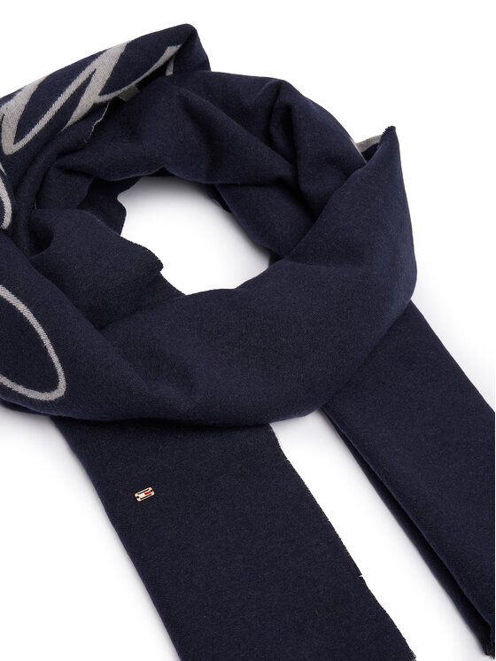 Tommy Hilfiger Tommy Hilfiger Šallīte Logo AW0AW17352 Tumši zils