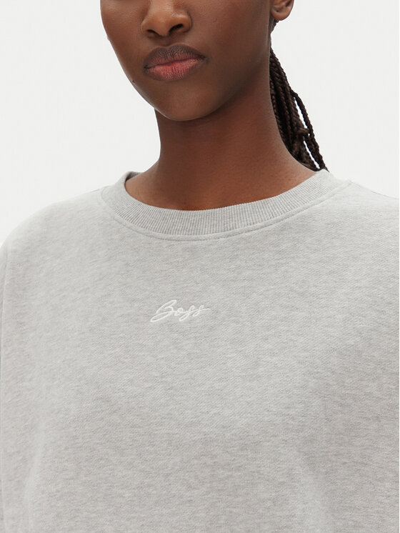 BOSS BOSS Bluza C_Esweaty 50547974 Szary Relaxed Fit